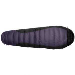 Spacák Warmpeace Viking 900 195 cm wide Zip: Pravý / Barva: šedá/černá