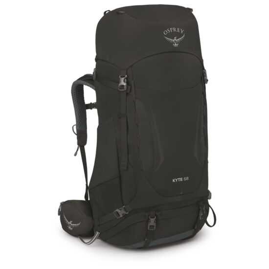 Dámský turistický batoh Osprey Kyte 68 Velikost zad batohu: M/L / Barva: černá