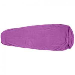Vložka do spacáku Warmpeace Polartec Micro Mummy 180 cm Barva: fialová