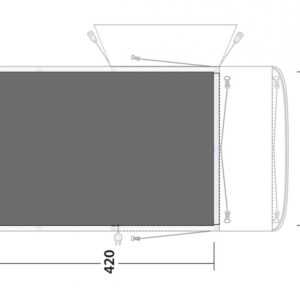 Podlážka Outwell stanu Footprint Jonesville 440SA Flex
