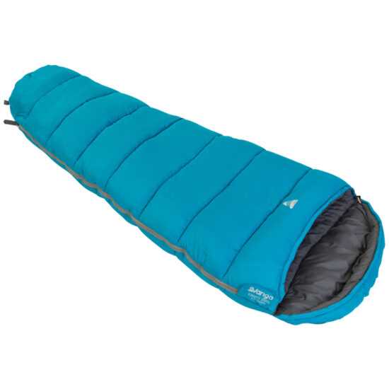 Spacák Vango Kanto 250S Zip: Levý / Barva: tyrkys/šedá Spacák Vango Kanto 250S Zip: Levý / Barva: tyrkys/šedá
