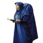 Multifunkční pončo 70D Tarp Poncho Blue (barva modrá)