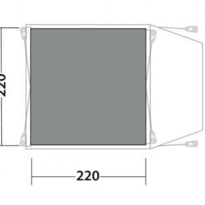Podlážka Outwell stanu Footprint Beachcrest