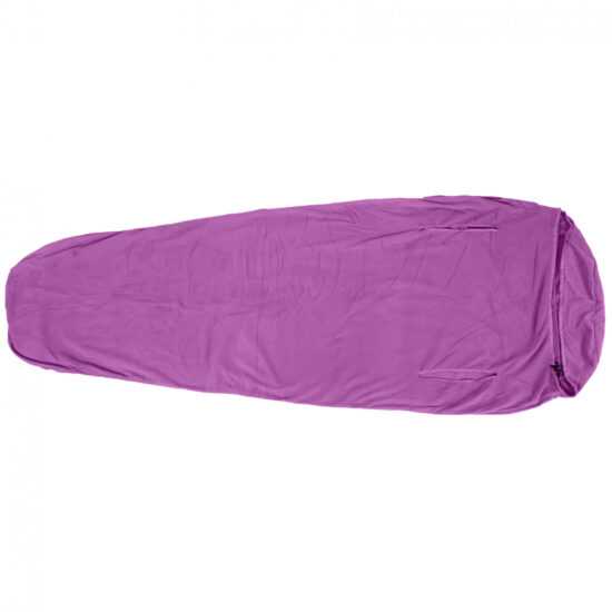 Vložka do spacáku Warmpeace Polartec Micro Mummy 195 cm Barva: fialová Vložka do spacáku Warmpeace Polartec Micro Mummy 195 cm Barva: fialová