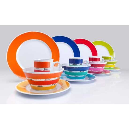 Nádobí melaminové Fantasy v různých barvách Nádobí melaminové Fantasy v různých barvách