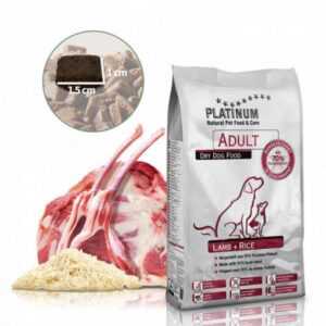 Platinum Natural Lamb & Rice - JEHNĚČÍ S RÝŽÍ 5 kg
