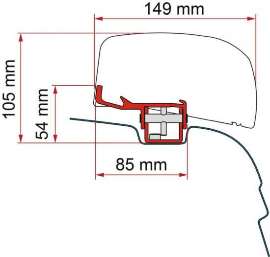 Fiamma KIT VWT5/T6 - F40 VAN