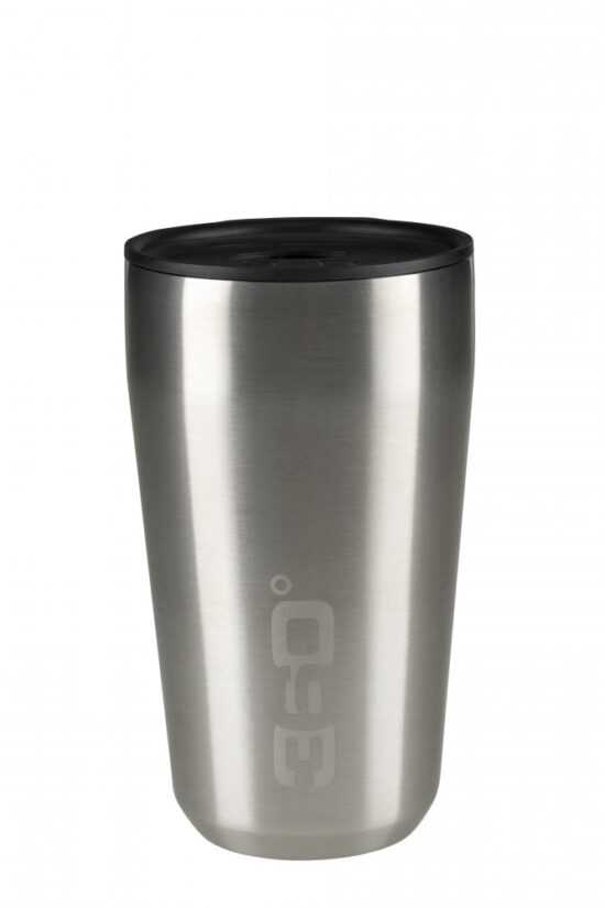 Vacuum Insulated Stainless Steel Travel Mug Large Silver