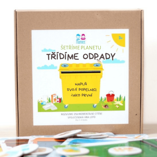 Mamiee Hra - Šetříme planetu Třídíme odpady Mamiee Hra - Šetříme planetu Třídíme odpady
