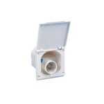 Venkovní zásuvka elektrického přívodu 230V pro obytné vozy