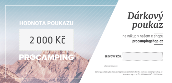 Dárkový poukaz 2 000 Kč