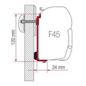 Kit pro markýzu F45 Fiamma na Challenger Chausson