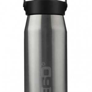 Vacuum Insulated Stainless Steel Bottle Sip Cap 550ml Silver