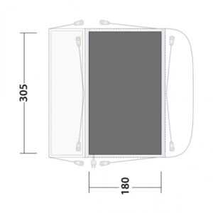 Podlážka Outwell stanu Footprint Parkville 200SA