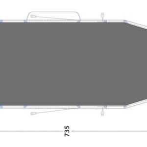 Podlážka stanu Outwell Footprint s předním integrovaným přepínačem acksondale 5PA
