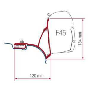 Kit pro markýzu F45 Fiamma na VW T5/T6 Multivan/Transporter