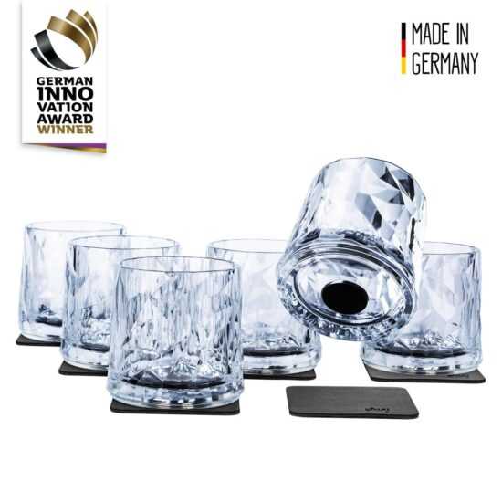 Silwy magnetická sklenice na drink 6 ks Tumbler // High-Tech Plastic Glasses Čirá Silwy magnetická sklenice na drink 6 ks Tumbler // High-Tech Plastic Glasses Čirá