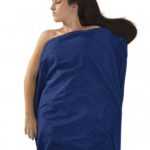 Vložka do spacáku Silk/Cotton Travel Liner Standard (Rectangular) Modrá