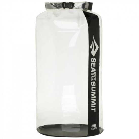 Nepromokavý vak Clear Stopper Dry Bag - 65 Litre Black (barva černá)