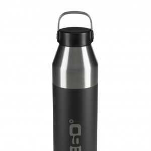 Vacuum Insulated Stainless Steel Bottle Narrow Mouth 750ml Black