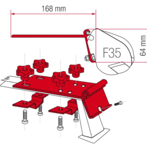 Kit na příčníky pro markýzu F35 Fiamma Kit Standard