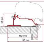 Fiamma ADAPTER CARAVAN ROOF 450